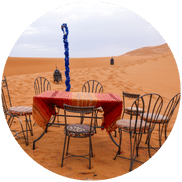 Sunny Sahara Desert dunes, perfect for tours, camping, and camel treks